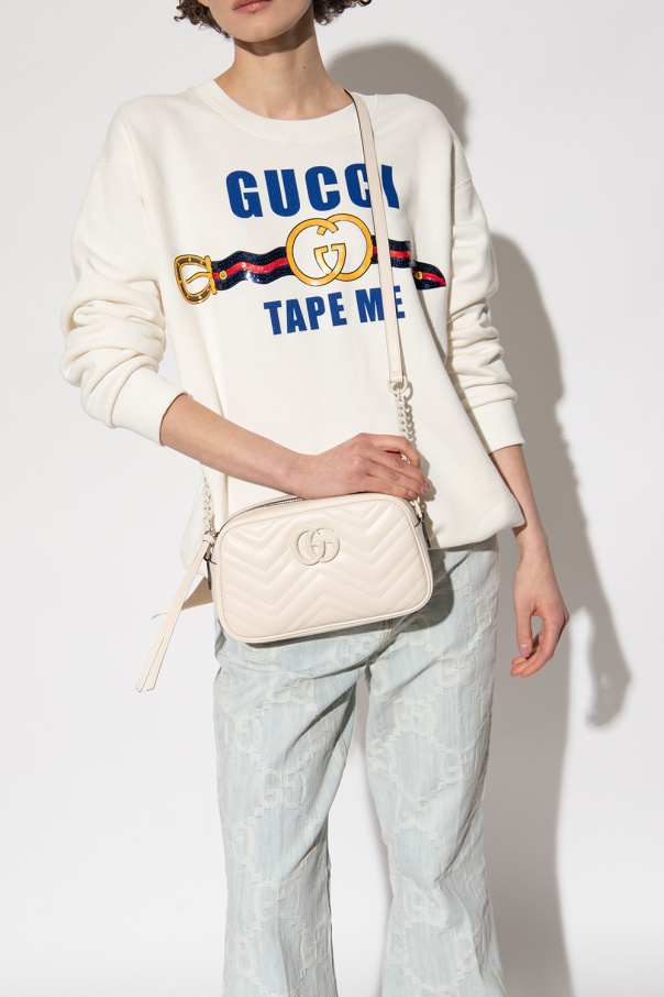 Gg marmont small on sale quilted camera bag